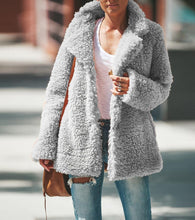 Load image into Gallery viewer, Faux Fur Teddy Jacket