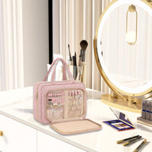 Load image into Gallery viewer, Hanging toiletry storage cosmetic bag