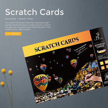 Load image into Gallery viewer, Scratch Art Book For Adults -Colorful City Series