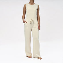 Load image into Gallery viewer, Sleeveless Solid Color Jumpsuit