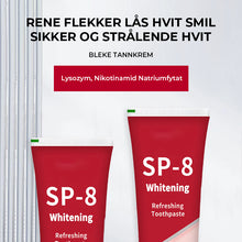 Load image into Gallery viewer, SP-8/SP-10 Probiotisk Whitening Tannkrem for oral helse
