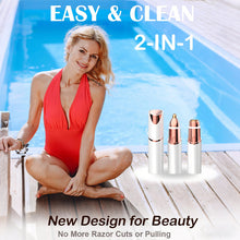 Load image into Gallery viewer, 2 in 1 Facial &amp; Eyebrow Hair Trimmer