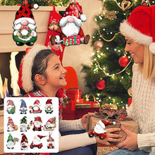 Load image into Gallery viewer, Christmas Wooden Gnome Ornaments