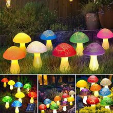 Load image into Gallery viewer, Solar-Powered Mushroom Garden Lights