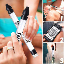 Load image into Gallery viewer, Portable Plastic Drinkware Shot Straw