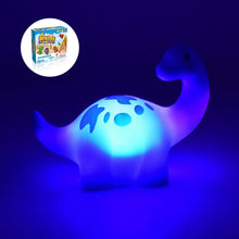 Load image into Gallery viewer, Glowing Dinosaur Shaped Bath Toy