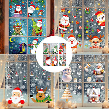 Load image into Gallery viewer, Christmas Static Cling Window Stickers