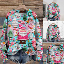 Load image into Gallery viewer, Santa Knit Pullover Sweater