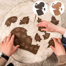 Load image into Gallery viewer, Reasons I Love You Heart Shaped Puzzle Gifts for Your Loved Ones