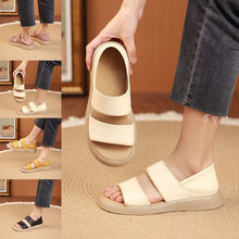 Load image into Gallery viewer, Thick Sole Women&#39;s Stylish Leather Sandals