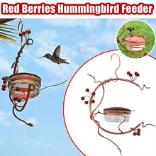 Load image into Gallery viewer, Pre-Sale>>Red Berries Hummingbird Feeder