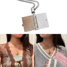 Load image into Gallery viewer, Openable Book Necklace