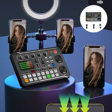Load image into Gallery viewer, Live Sound Card with DJ Mixer and Voice Changer