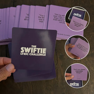 The Swiftie Lyric Challenge Card Game