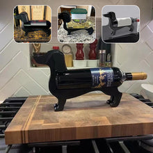 Load image into Gallery viewer, Dachshund Wine Bottle Holder