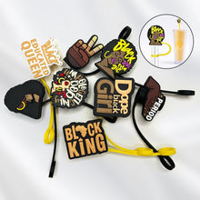 Load image into Gallery viewer, Silicone Straw Cap (8pcs)