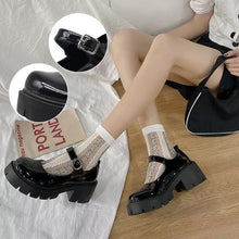 Load image into Gallery viewer, Women's Mary Janes Platform Shoes