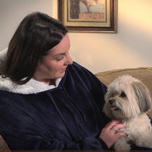 Load image into Gallery viewer, Oversized Blanket Sweatshirt For Adults &amp; Children