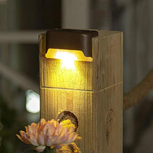 Load image into Gallery viewer, Solar Deck Lights Outdoor