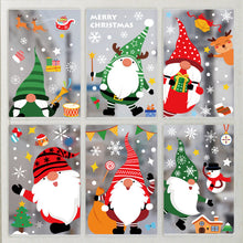 Load image into Gallery viewer, Christmas Static Cling Window Stickers