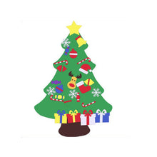 Load image into Gallery viewer, Felt Christmas Tree with Detachable Ornaments