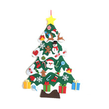 Load image into Gallery viewer, Felt Christmas Tree with Detachable Ornaments