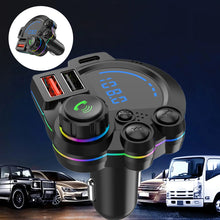 Load image into Gallery viewer, Bluetooth Car Charger with FM Transmitter