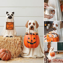 Load image into Gallery viewer, Halloween Pumpkin Ghost Candy Bowl Holder