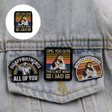 Load image into Gallery viewer, Interesting Jesus Brooch