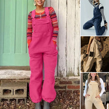Load image into Gallery viewer, Women's Fleece Warm Loose Casual Jumpsuits