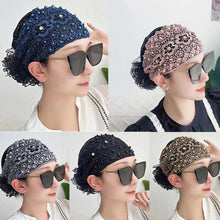 Load image into Gallery viewer, Women&#39;s Floral Lace Headwrap