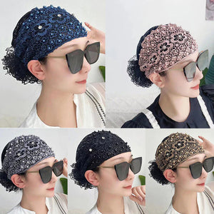 Women's Floral Lace Headwrap