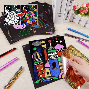 Children's Early Education Cartoon Magic Transfer Paper