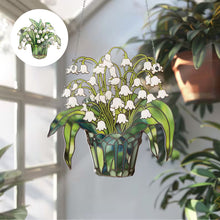 Load image into Gallery viewer, Lily Of Valley Suncatcher