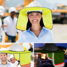 Load image into Gallery viewer, Hard Hat Sun Shield