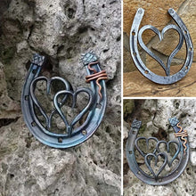 Load image into Gallery viewer, Forged Handmade Horseshoe-Iron