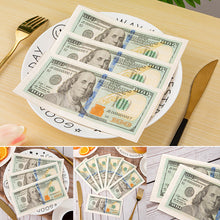 Load image into Gallery viewer, Dollar Printed Napkin