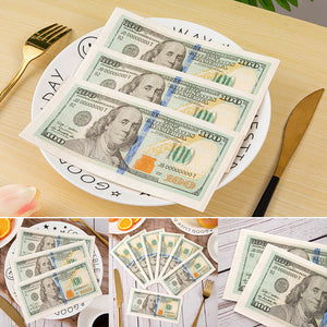 Dollar Printed Napkin