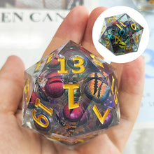 Load image into Gallery viewer, Eye Liquid Core Dice Set