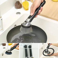 Load image into Gallery viewer, Multifunctional Long Handle Pressing Cleaning Brush