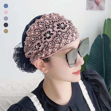 Load image into Gallery viewer, Women&#39;s Floral Lace Headwrap