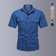 Load image into Gallery viewer, Men&#39;s Outdoor Loose Non-Iron Shirt