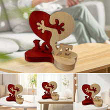 Load image into Gallery viewer, Wooden Love Hearts
