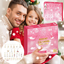 Load image into Gallery viewer, Jule-adventskalender Blindboks Smykker 24-delers sett