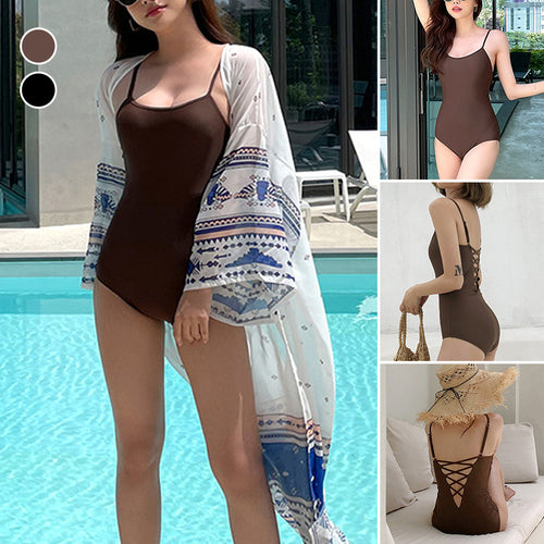 One Piece Push Up Swimsuit