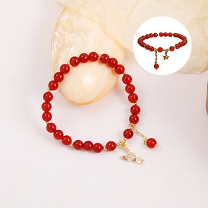 Red Agate Bracelet