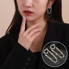 Load image into Gallery viewer, Love Tassel Earrings