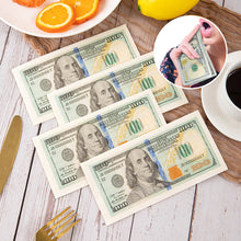 Load image into Gallery viewer, Dollar Printed Napkin