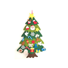 Load image into Gallery viewer, Felt Christmas Tree with Detachable Ornaments