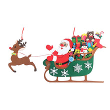 Load image into Gallery viewer, Felt Christmas Tree with Detachable Ornaments